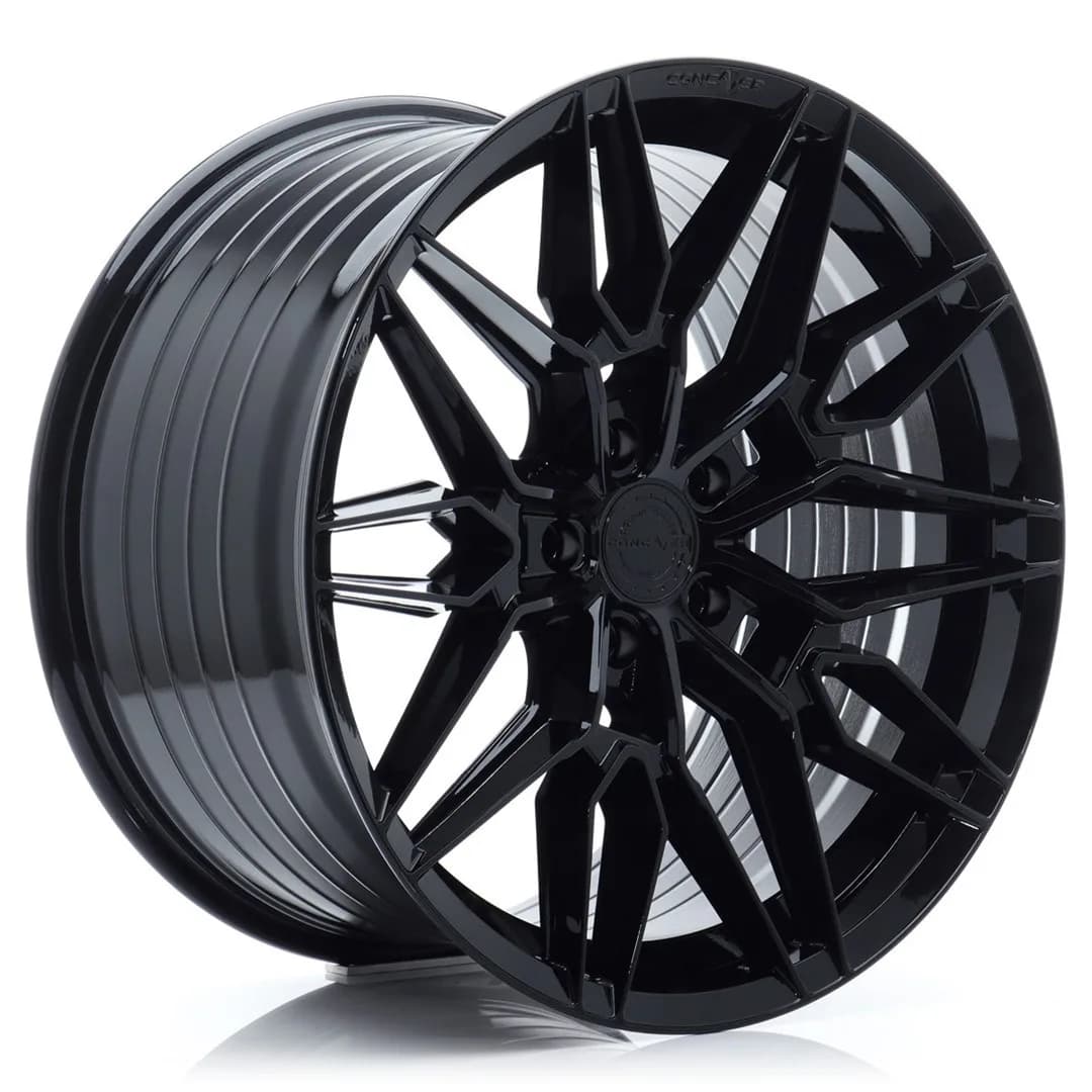 Легкосплавний диск 19" Concaver CVR6 19x8,5 ET45 5x108 платиновий чорний - фото My Tuning Lab