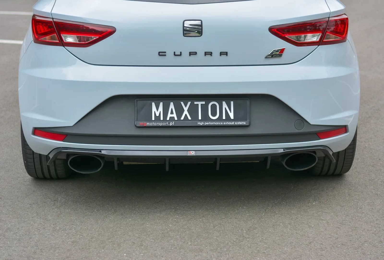 Задня накладка Maxton Seat Leon III Cupra - фото My Tuning Lab