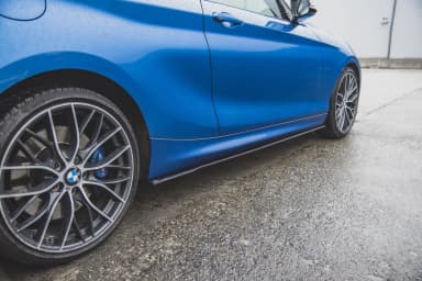 Накладки на пороги Racing Durability Maxton BMW 1 F21 M135i / M140i / M-пакет - фото My Tuning Lab