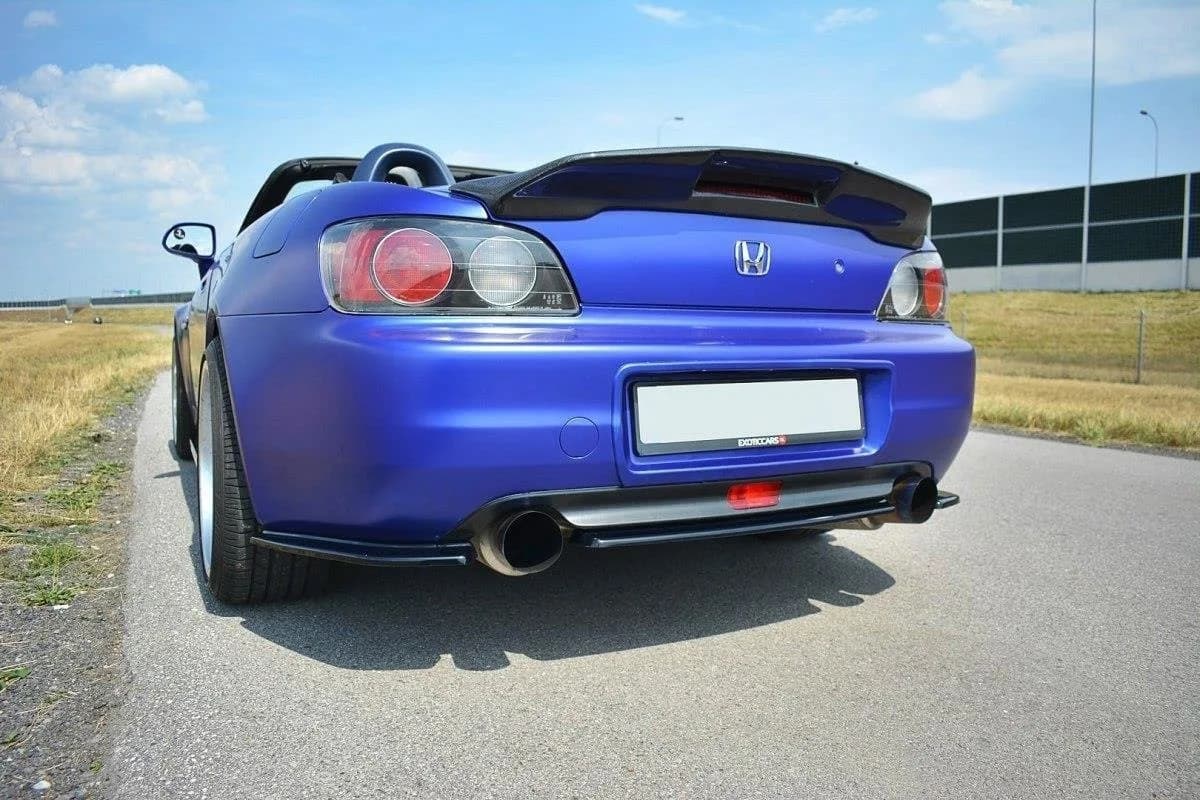 Задній сплітер srodkowy Maxton Honda S2000 (чорний глянець) - фото My Tuning Lab