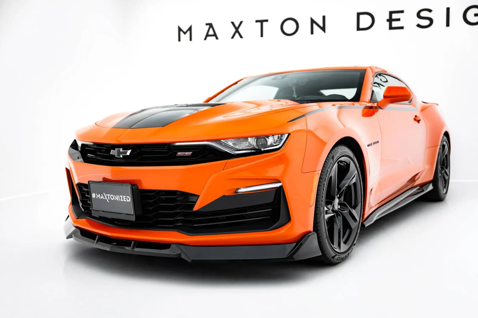 Передній сплітер V.2 Maxton Chevrolet Camaro SS Mk6 Facelift - фото My Tuning Lab