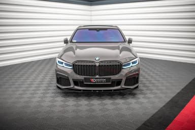 Передній сплітер V.1 Maxton BMW 7 G11 M-пакет Facelift - фото My Tuning Lab
