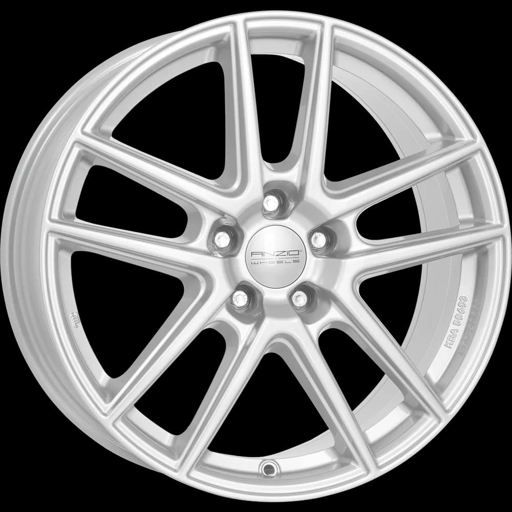 Легкосплавний диск 18" Anzio Split 18x7 ET38 5x114,3 polar срібний - фото My Tuning Lab
