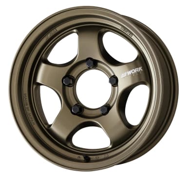 Легкосплавний диск 16" Work Wheels Meister S1-1P SUV 16x5,5 BLANK Matte бронза (AHG) - фото My Tuning Lab