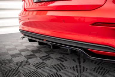 Задній сплітер (Z Dyfuzorem) Maxton Audi A3 Sportback 8Y - фото My Tuning Lab