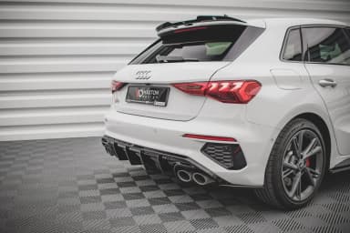 Задня накладка Maxton Audi S3 Sportback 8Y - фото My Tuning Lab