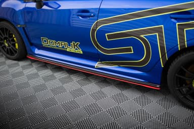 Maxton Design Накладки на пороги V.2 SUBARU WRX STI - фото My Tuning Lab