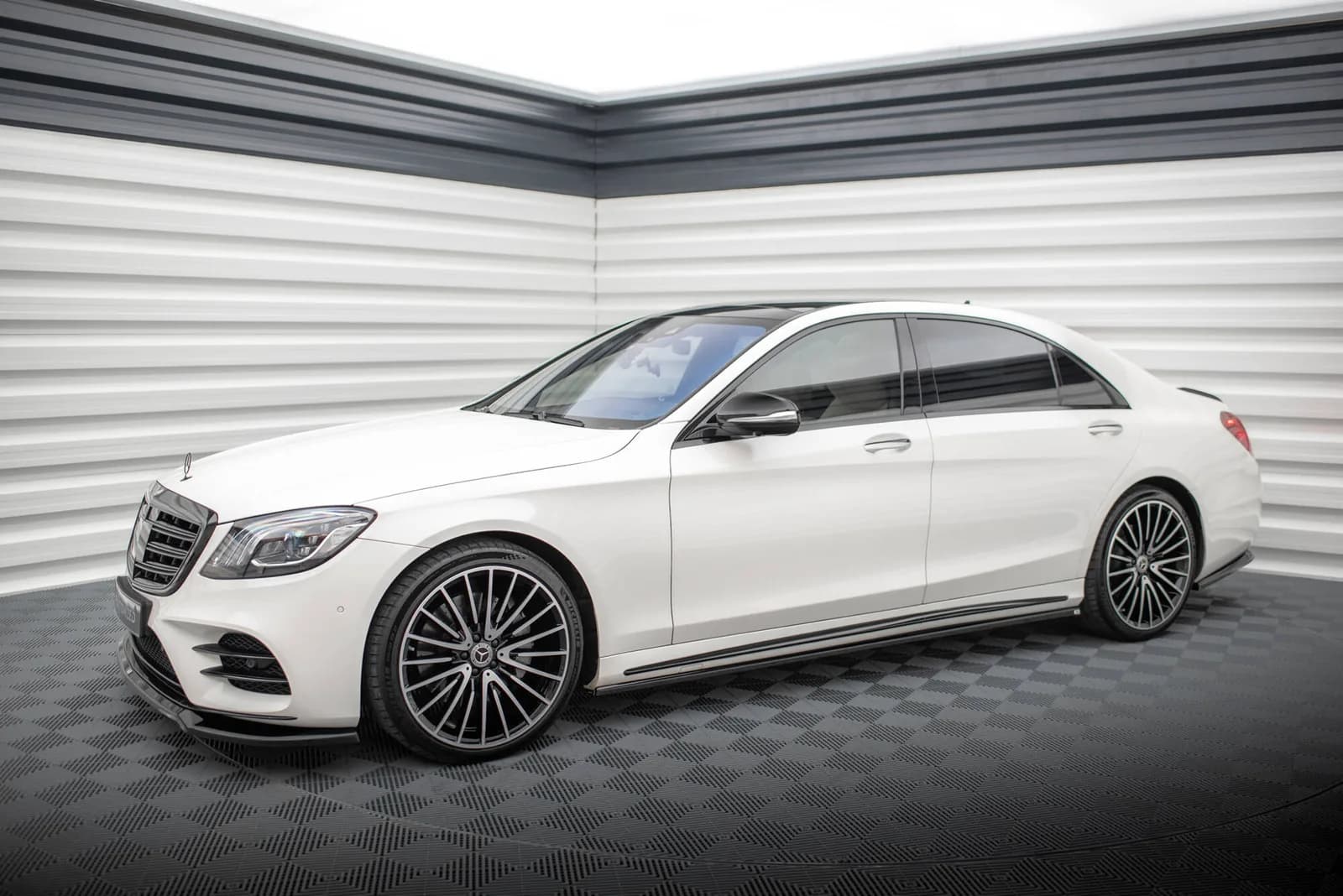 Комплект сплітерів Maxton Mercedes-Benz S Long AMG-Line W222 Facelift - фото My Tuning Lab