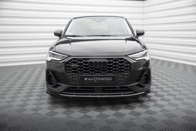 Передній сплітер V.1 Maxton Audi Q3 Sportback F3 - фото My Tuning Lab
