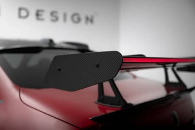 Karbonowy Spoiler Z Górnymi Mocowaniami + LED Maxton BMW M2 G87 - фото My Tuning Lab