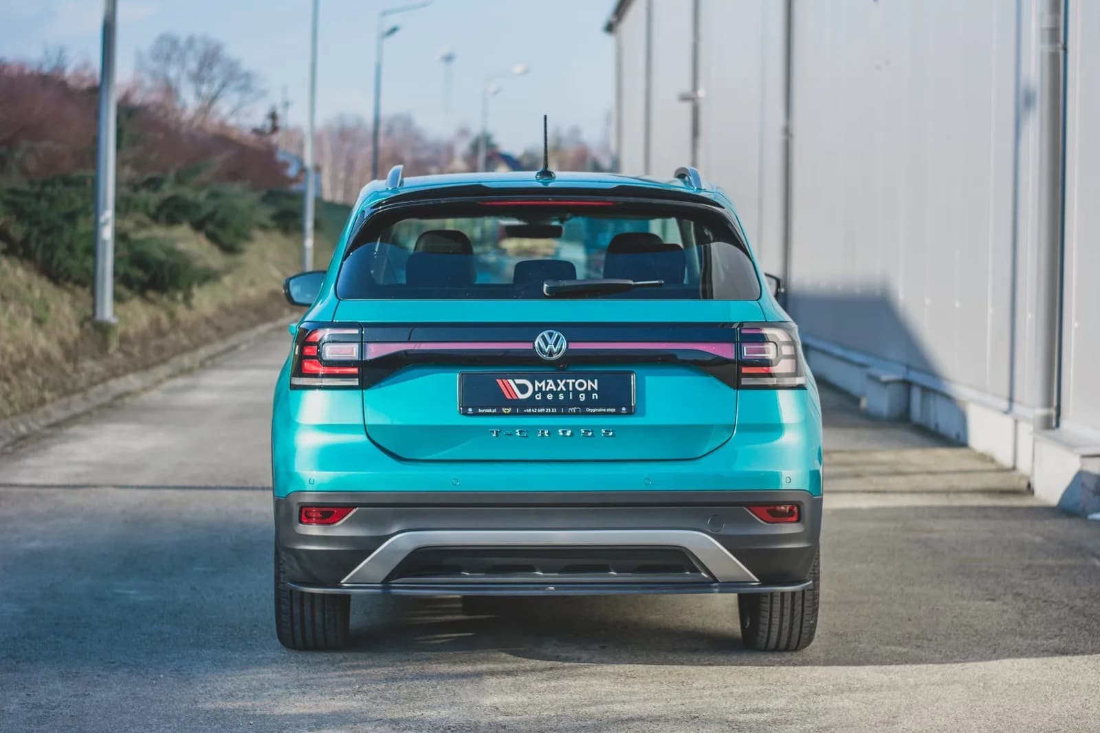 Задній сплітер Maxton Volkswagen T-Cross - фото My Tuning Lab
