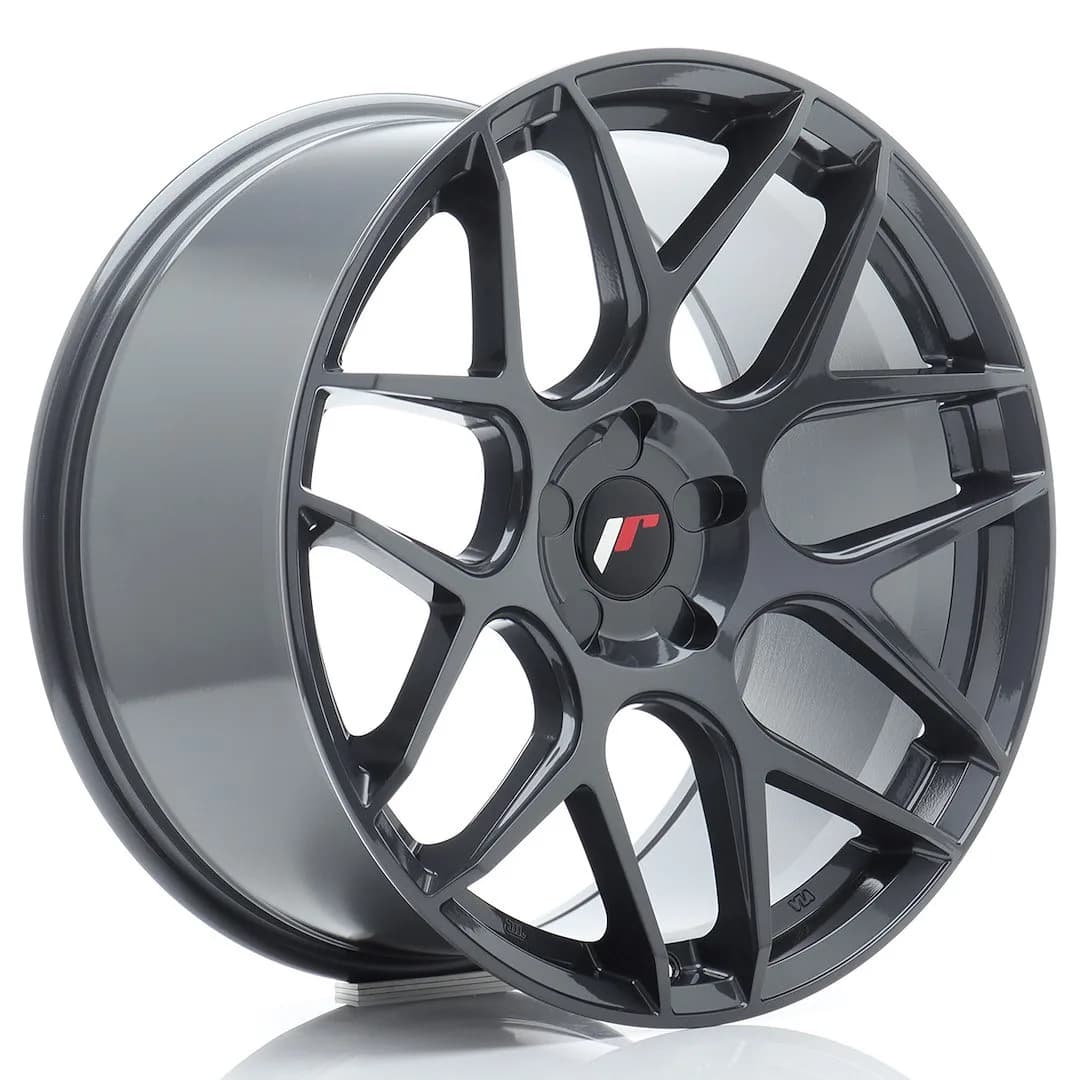 Легкосплавний диск 19" Japan Racing JR18 19x9,5 ET35 5x120 насичений сірий - фото My Tuning Lab