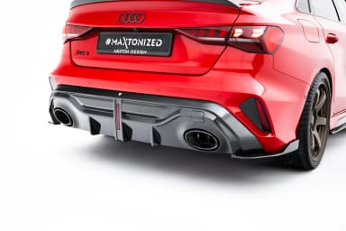 Karbonowy Задній дифузор Prepreg Maxton Audi RS3 Sedan / Sportback 8Y Facelift - фото My Tuning Lab