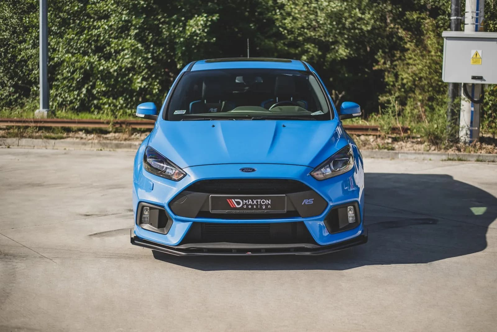 Передній сплітер Street Pro + Flaps Maxton Ford Focus RS Mk3 - фото My Tuning Lab