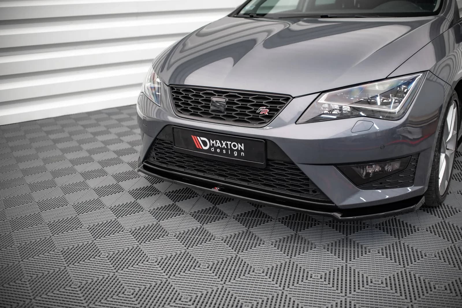 Передній сплітер V.2 Maxton Seat Leon FR / Maxton Cupra Mk3 - фото My Tuning Lab