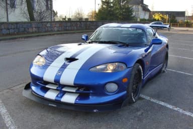 Передній сплітер Maxton Dodge Viper GTS (чорний глянець) - фото My Tuning Lab