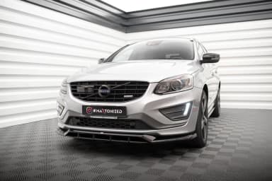Передній сплітер Maxton Volvo XC60 R-Design Mk1 Facelift - фото My Tuning Lab