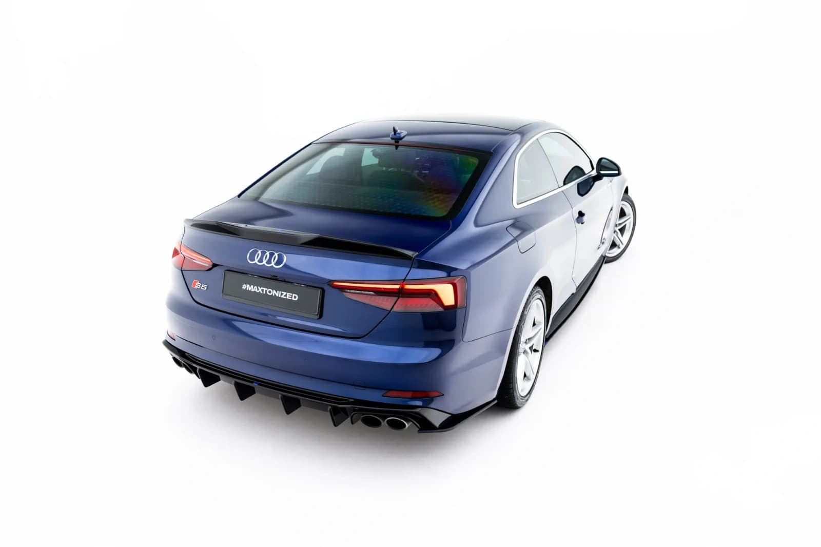 3D спойлер Maxton Audi S5 Coupe / A5 S-Line Coupe F5 Facelift - фото My Tuning Lab