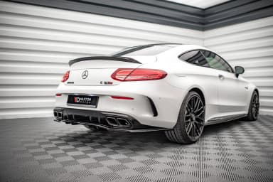 Задній сплітер (Z Dyfuzorem) Maxton Mercedes-AMG C 63AMG Coupe AMG Aero Pack C205 Facelift - фото My Tuning Lab