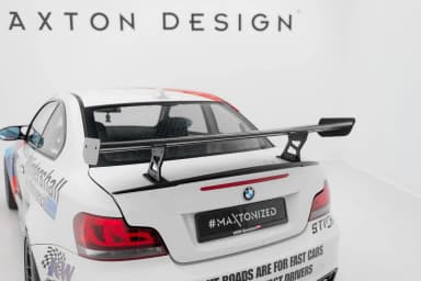 Karbonowy Spoiler Z Wewnętrznymi Wspornikami V.2 Maxton BMW 1 M E82 - фото My Tuning Lab