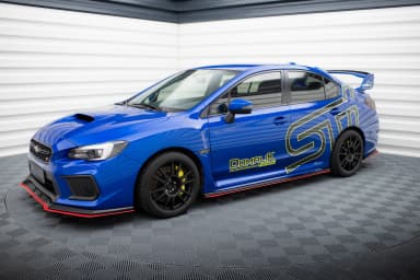 Maxton Design Накладки на пороги V.2 SUBARU WRX STI - фото My Tuning Lab
