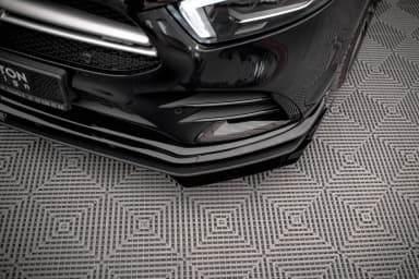 Front Flaps Maxton Mercedes A35 AMG / AMG-Line Aero Pack W177 - фото My Tuning Lab