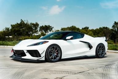 Накладки на пороги Maxton Chevrolet Corvette C8 - фото My Tuning Lab