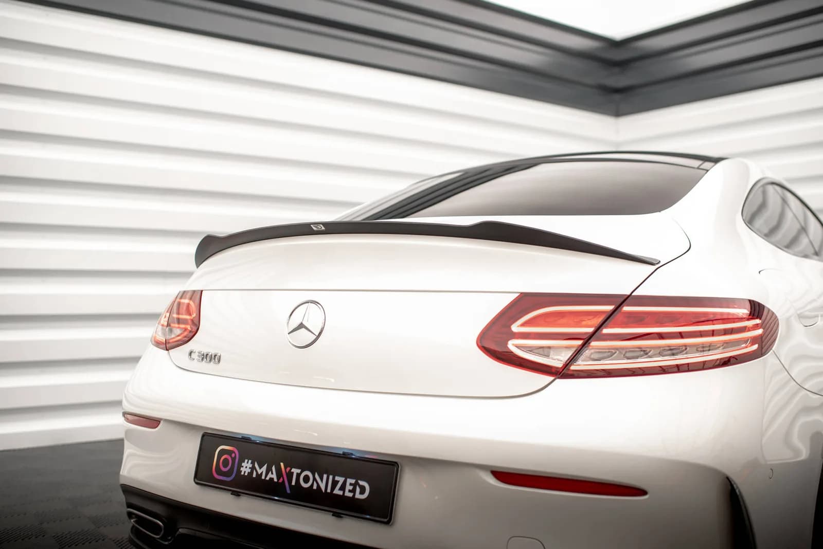 Спойлер tylnego Maxton Mercedes-Benz C Coupe AMG-Line C205 / C205 Facelift - фото My Tuning Lab