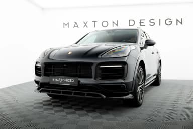 Передній сплітер Maxton Porsche Cayenne Sport Design SUV / Coupe Mk3 - фото My Tuning Lab