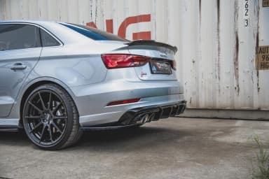 Задня накладка Maxton Audi S3 Sedan 8V Facelift - фото My Tuning Lab