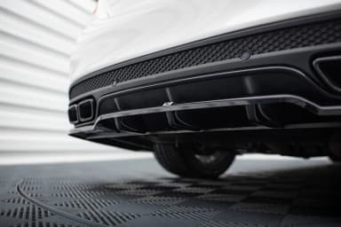 Задній сплітер (Z Dyfuzorem) Maxton Mercedes-AMG C63 Sedan / Estate W205 / S205 - фото My Tuning Lab