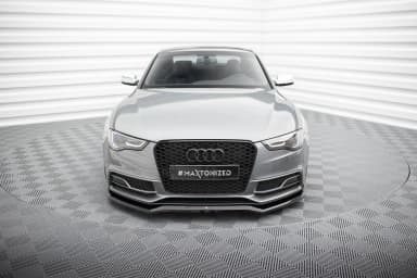 Передній сплітер V.4 Maxton Audi S5 / A5 S-Line 8T Facelift - фото My Tuning Lab