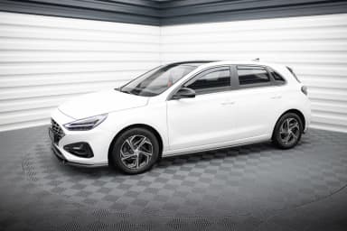 Накладки на пороги Maxton Hyundai I30 N-Line / Standard Hatchback / Fastback Mk3 Facelift - фото My Tuning Lab