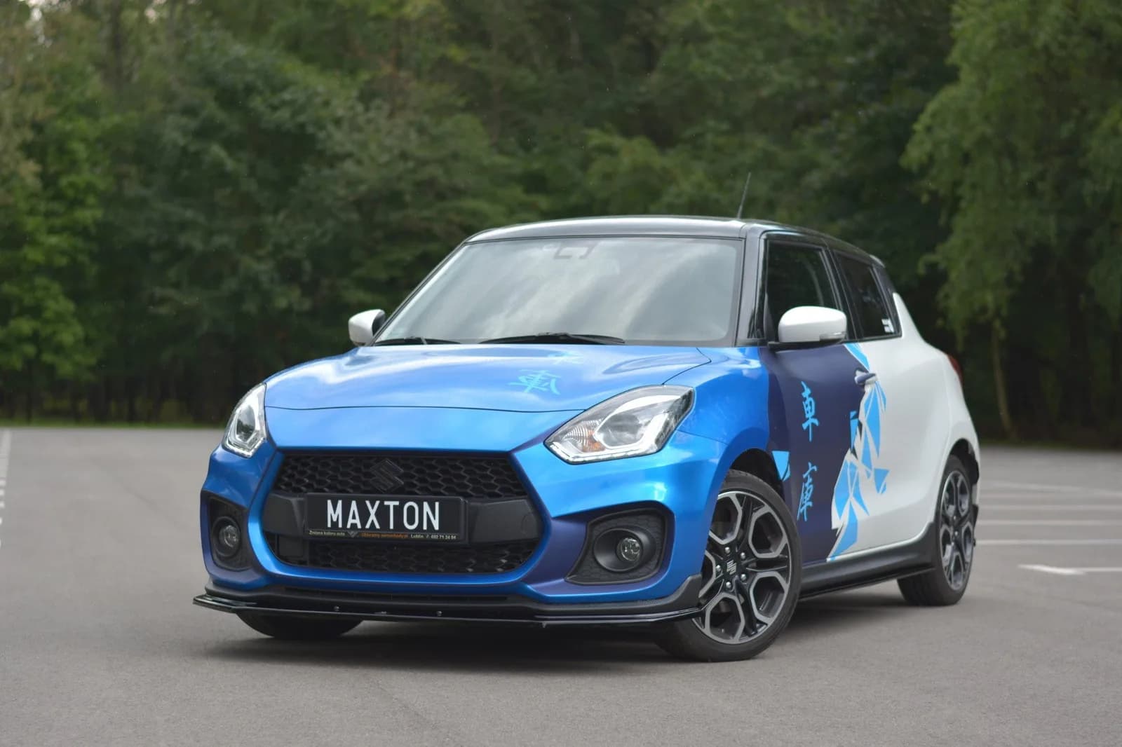 Maxton Design Передній сплітер V.1 SUZUKI SWIFT 6 SPORT - фото My Tuning Lab