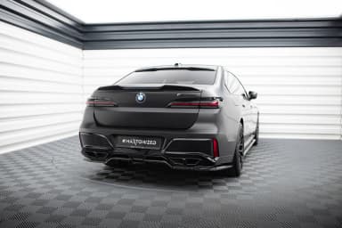 Задній сплітер (Z Dyfuzorem) Maxton BMW M760e G70 - фото My Tuning Lab