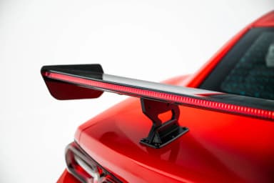 Karbonowy Spoiler Z Wewnętrznymi Wspornikami + LED Maxton Chevrolet Camaro SS Mk6 Facelift - фото My Tuning Lab