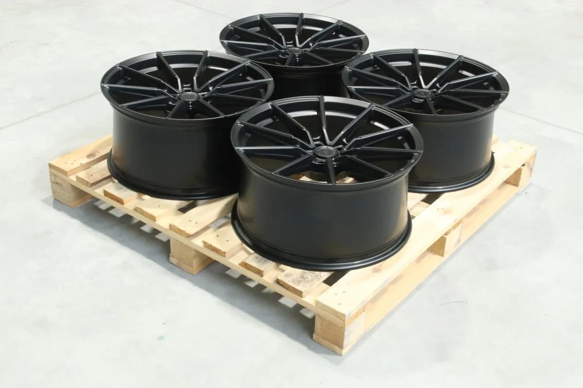 Комплект легкосплавних дисків 20" Japan Racing SL02 20x10 ET30 5x112 матовий чорний - фото My Tuning Lab