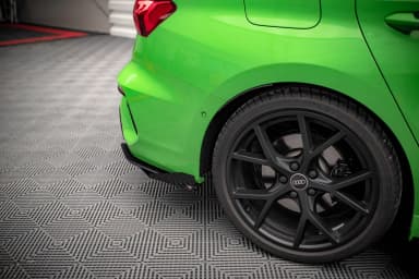 Задні сплітери Boczne Street Pro + Flaps Maxton Audi RS3 Sedan 8Y - фото My Tuning Lab