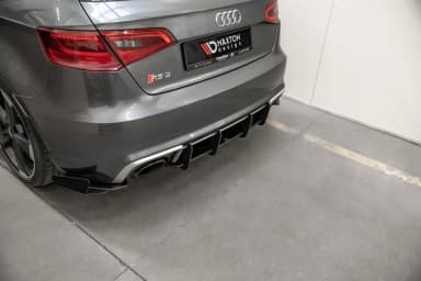 Задній дифузор Street Pro V.1 Maxton Audi RS3 8V Sportback - фото My Tuning Lab