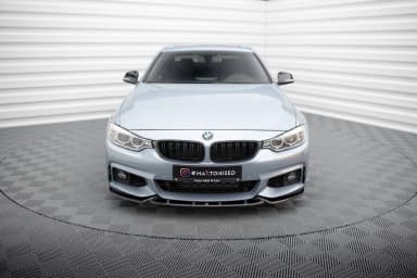 Передній сплітер V.3 Maxton BMW 4 Coupe / Gran Coupe / Cabrio M-пакет F32 / F36 / F33 - фото My Tuning Lab