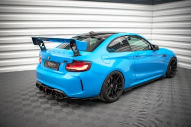 Задні сплітери Boczne Street Pro + Flaps Maxton BMW M2 F87 - фото My Tuning Lab