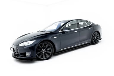 Накладки на пороги V.2 Maxton Tesla Model S Mk1 - фото My Tuning Lab
