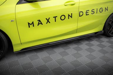 Накладки на пороги Street Pro + Flaps Maxton BMW 1 M-пакет / M135i / 128ti F40 - фото My Tuning Lab