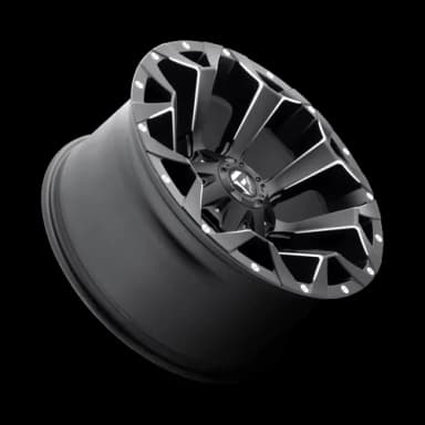 Легкосплавний диск 20" Fuel Assault 20x10 ET-18 5x114,3/127 матовий чорний Milled - фото My Tuning Lab