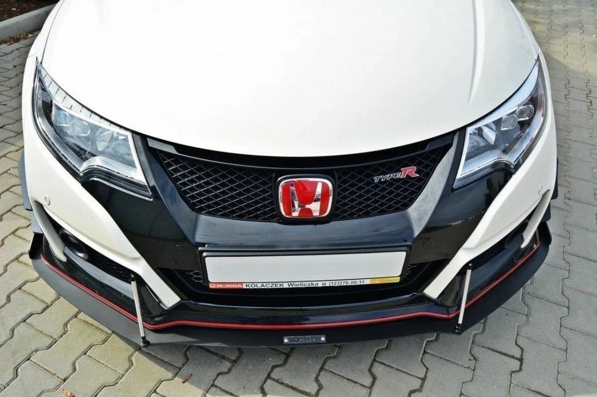 Передній сплітер Maxton Racing Honda Civic IX Type-R V2 - фото My Tuning Lab