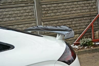 Продовження спойлера Maxton Audi TT RS 8J (чорний глянець) - фото My Tuning Lab
