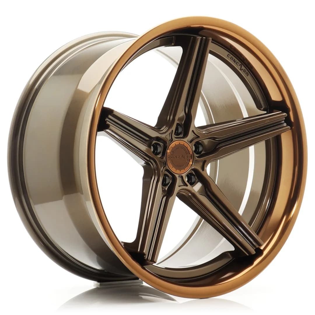 Легкосплавний диск 19" Concaver CVR9 19x8,5 ET45 5x114,3 глянцева бронза - фото My Tuning Lab