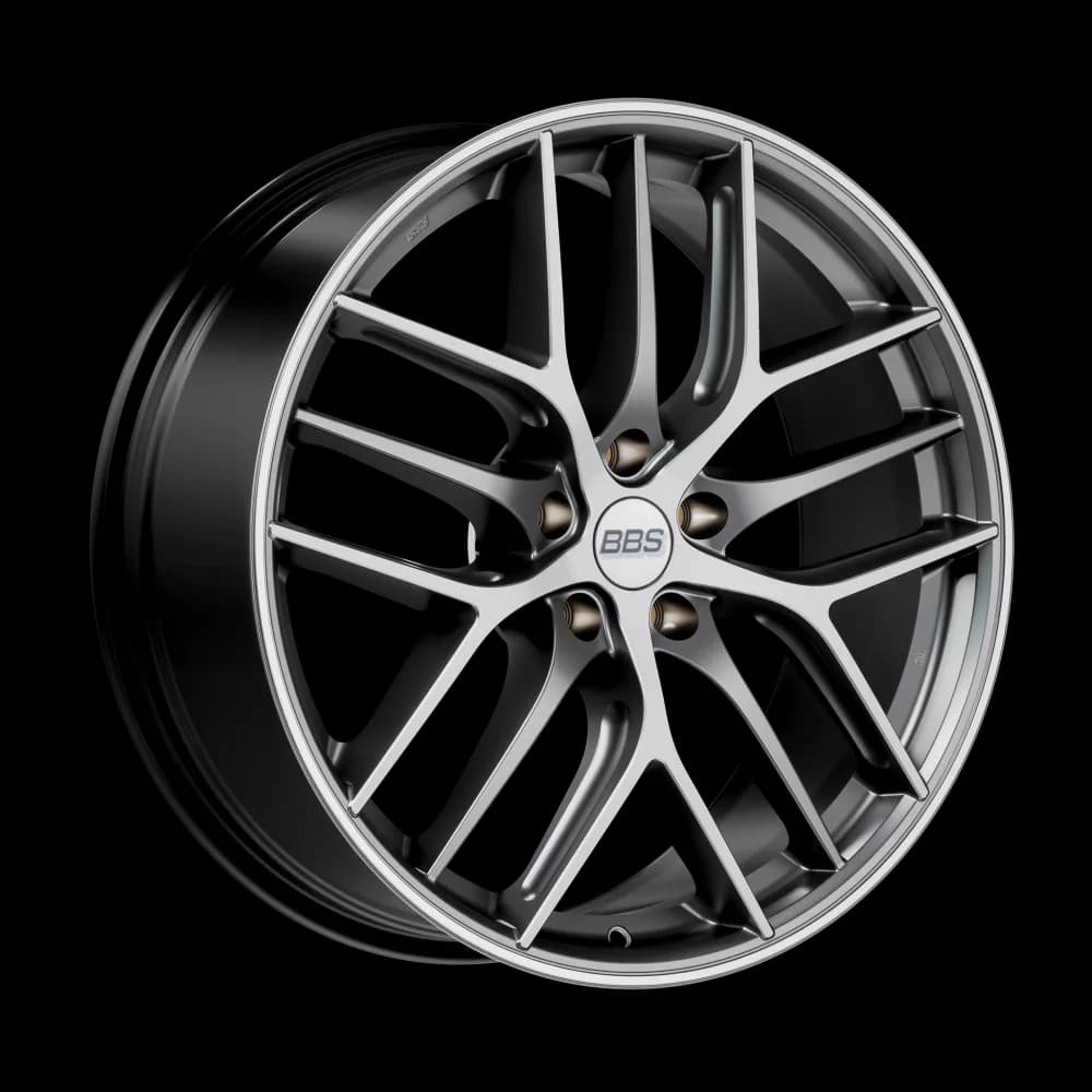 Легкосплавний диск 20" BBS CC-R 20x8 ET27 5x112 сатиновий графіт алмазне фрезерування - фото My Tuning Lab