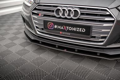 Передній сплітер Street Pro Maxton Audi A5 S-Line / S5 Coupe / Sportback F5 - фото My Tuning Lab