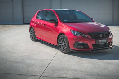 Накладки на пороги Maxton Peugeot 308 GT Mk2 Facelift - фото My Tuning Lab